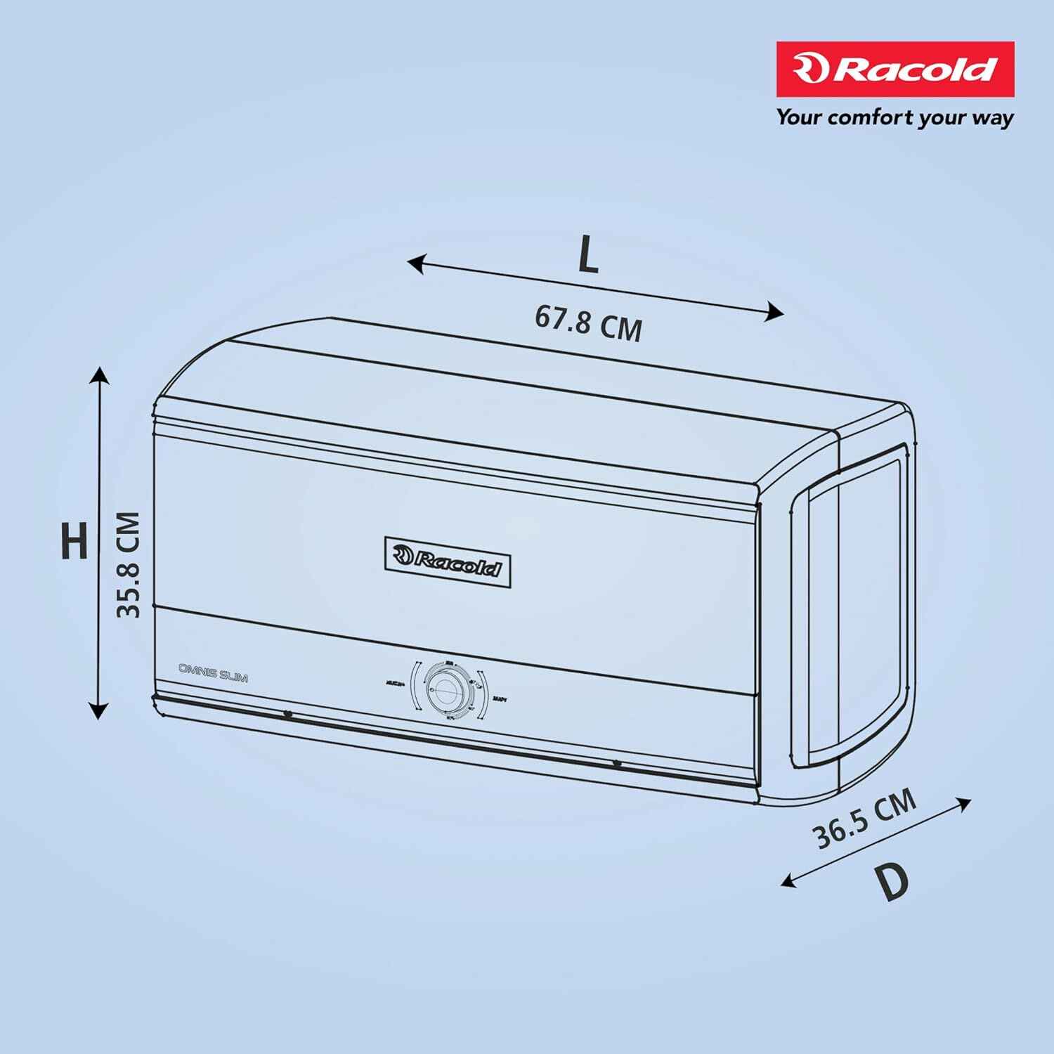 Racold Omnis Slim Wi-Fi 2