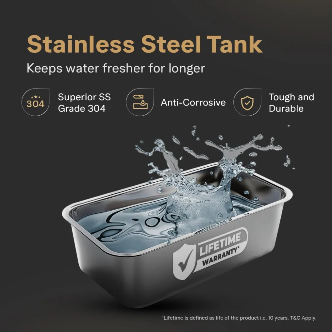 Aquaguard Aspire Halo Stainless Steel Tank Water Purifier