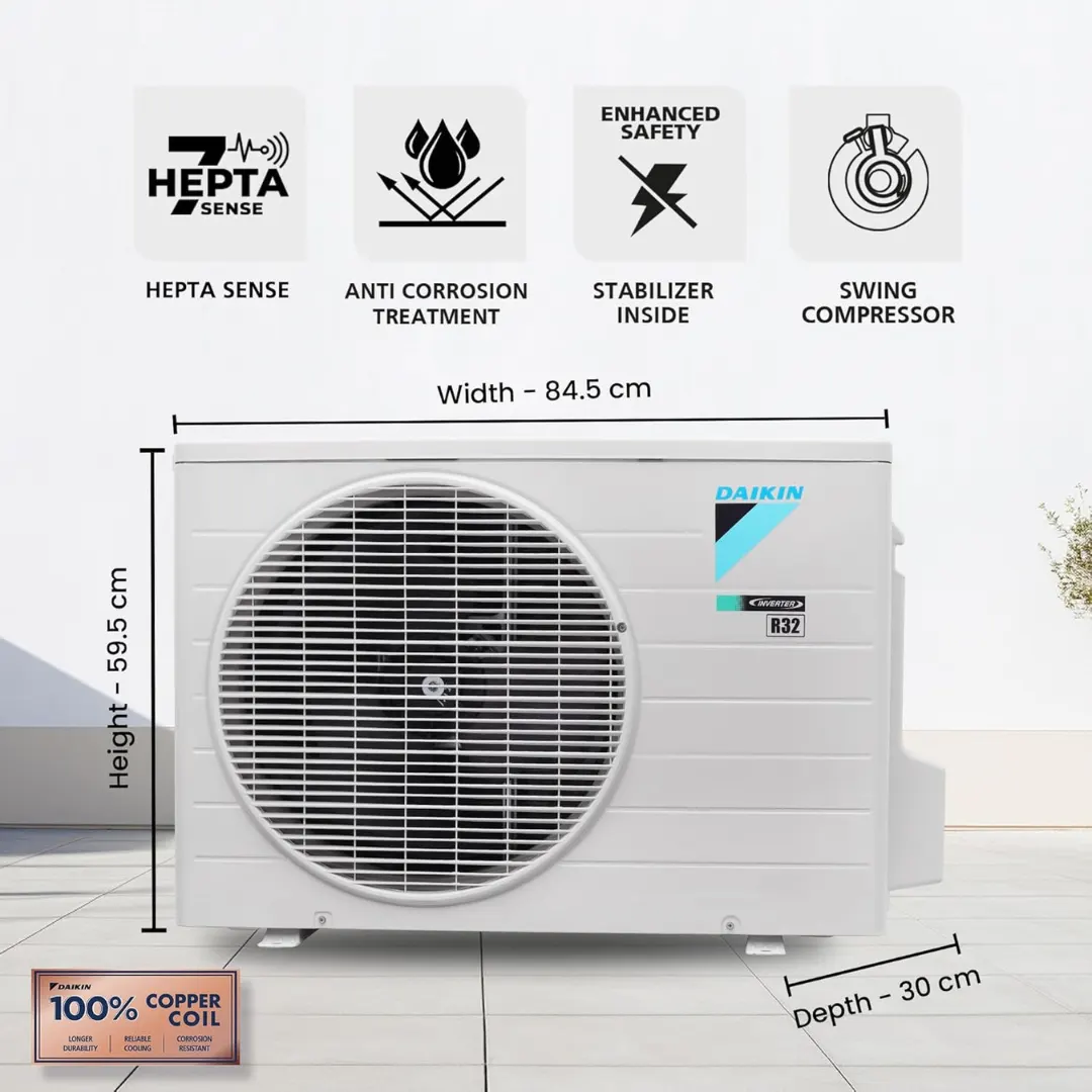 Daikin 1.5 Ton 3 6