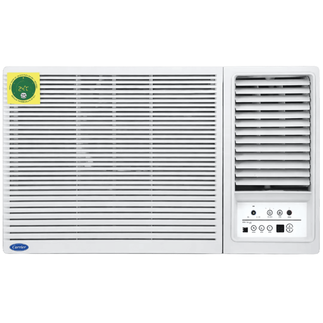 Carrier Estrella GXI CIW19EC5R36F0 1.5 Ton 5 Star Inverter Window AC  (2026 Model) with Copper Condenser, Turbo Cooling & Dust Filter, White