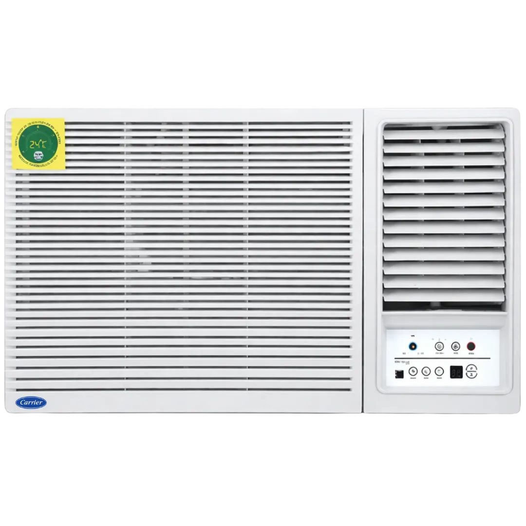 Carrier Estrella GXI CIW19EC5R36F0 1.5 Ton 5 Star Inverter Window AC  (2026 Model) with Copper Condenser, Turbo Cooling & Dust Filter, White