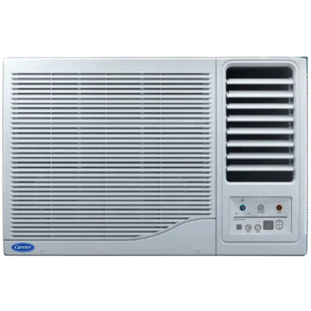 Carrier Estrella GX (CAW12EC2R36F1) 1 Ton 2 Star Window AC (2026 Model) with Copper Condenser & R32 Refrigerant, White