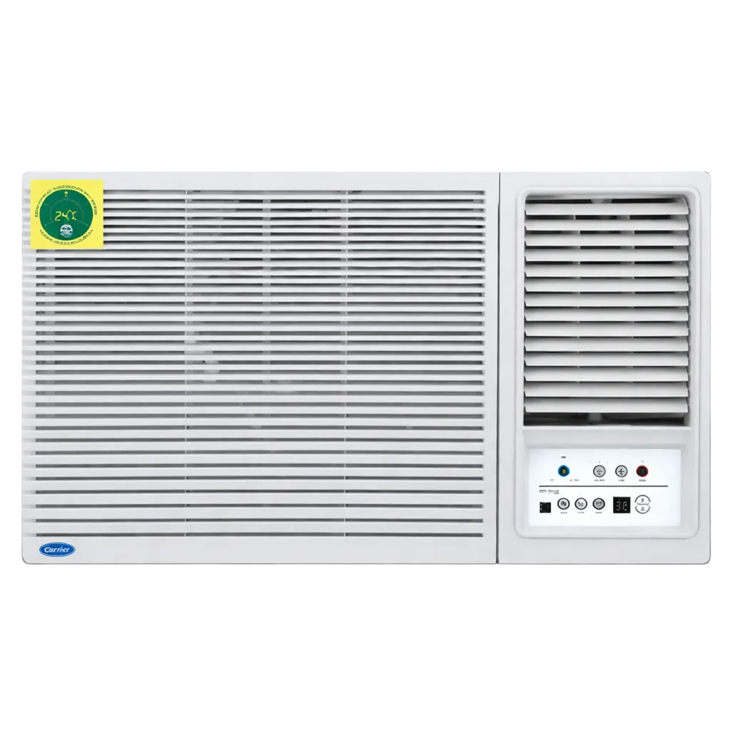 Carrier Estrella GX (CAW24EC2R36F0) 24K 2 Ton 2 Star Window AC (2026 Model) with Copper Condenser, Turbo Cooling & Dust Filter, White