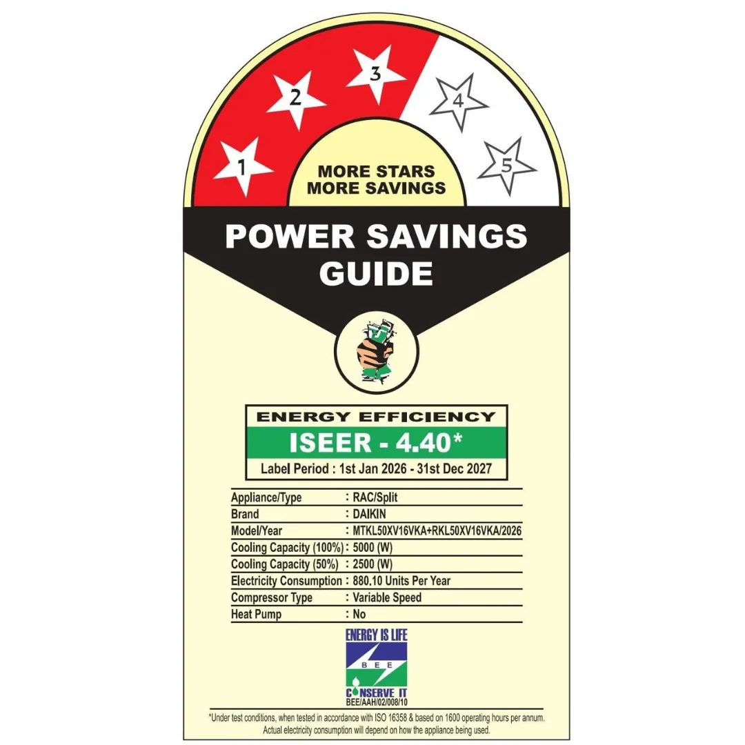 Daikin 1.5 Ton 3 2