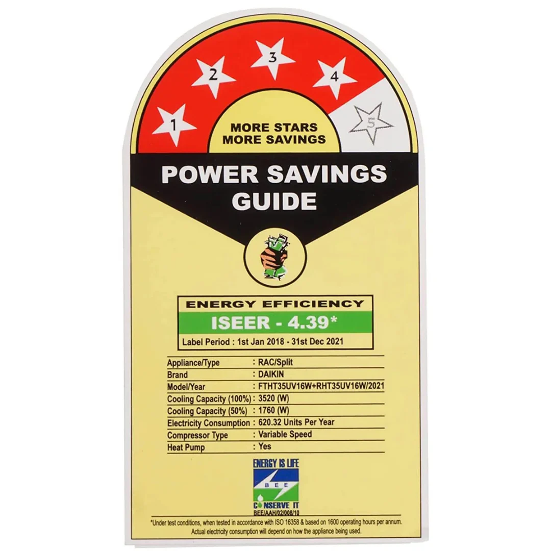 Daikin FTHT35UV16 1 Ton 6