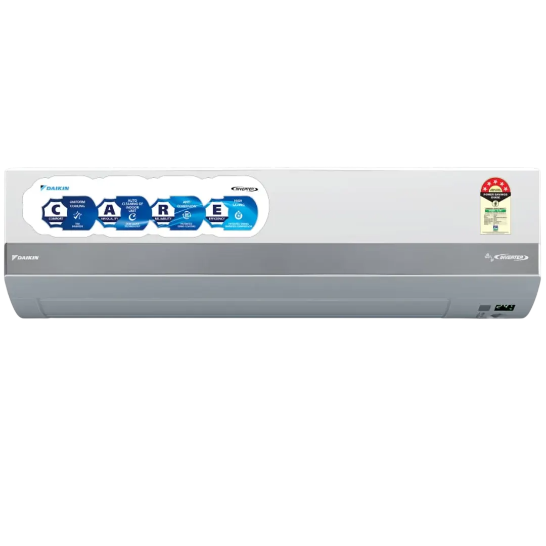 Daikin Waizu Series 1.8 Ton 5 Star Inverter Split AC, JTKJ60XV16MAA, 2026 Model New BEE Rating ,  Wi-Fi & Voice Control, Dew Clean Technology, Titanium Apatite Filter, Power Chill Operation, R32 Refrigerant, White