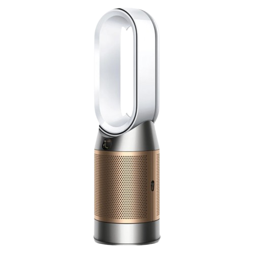 Dyson HP12 Air Purifier Hot+Cool & Fan (Allergy Friendly, White Gold) | HEPA + Activated Carbon Filter | Removes 99.95% Pollutants | Auto, Night & Diffused Mode | Remote Control | 2-Year Warranty | Premium Design for All Seasons