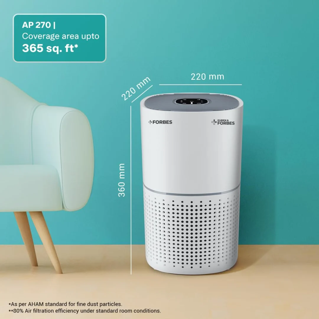 Forbes 270 Air Purifier Removes 99.97 Percent PM2.5
