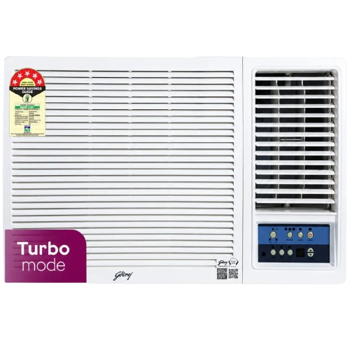 Godrej 1.5 Ton 5 Star Inverter Window AC TR WIC 18F5TG WA with Copper Condenser in White