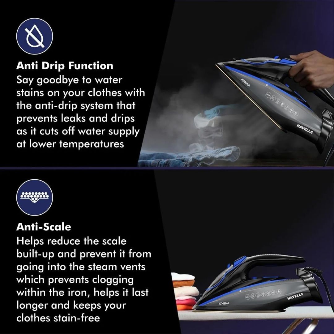 Havells Athena 3000W Steam 7