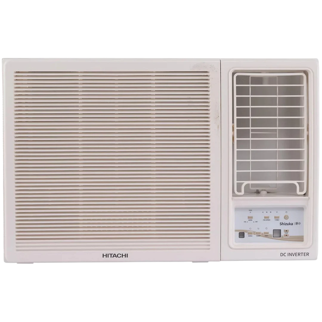 Hitachi RAW318HIEO 1.5 Ton 3 Star Inverter Window AC (2026 Model) with 100% Copper Condenser, R32 Refrigerant & Auto Restart, White