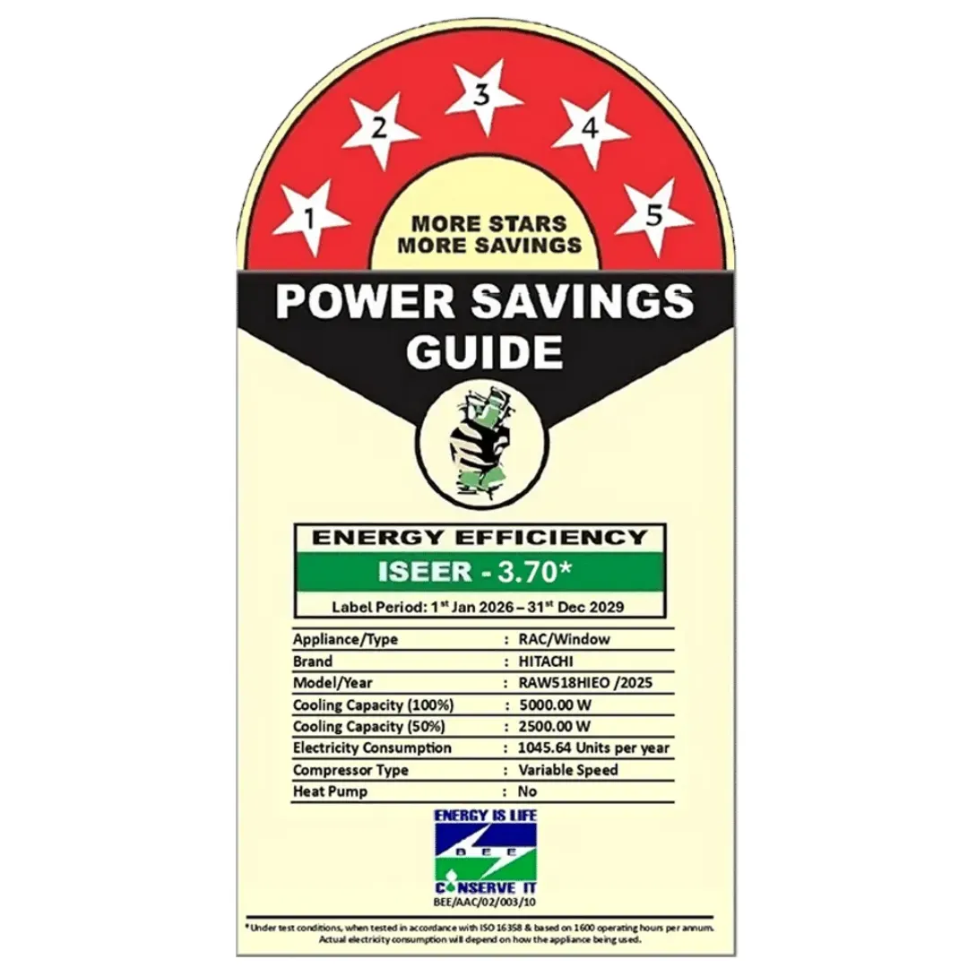 Hitachi RAW518HIEO 1.5 Ton 2