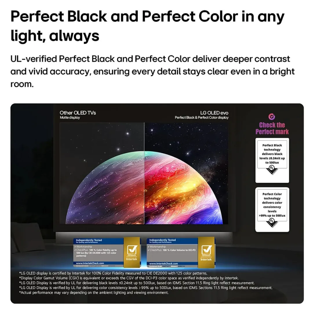 LG OLED77C6PLA Ultra Slim Smart Television Black Finish