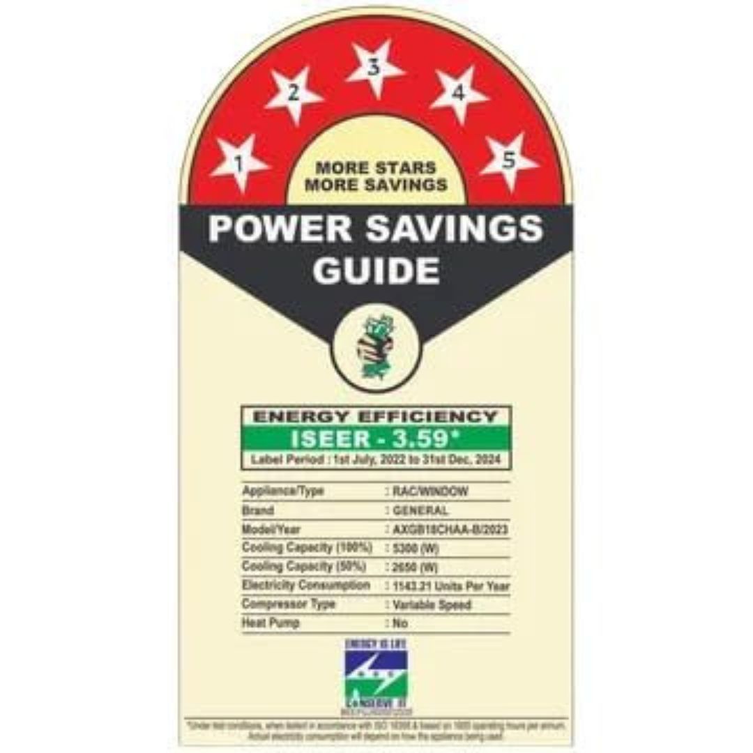 O General AXGB18CHAA-B 1.5 2