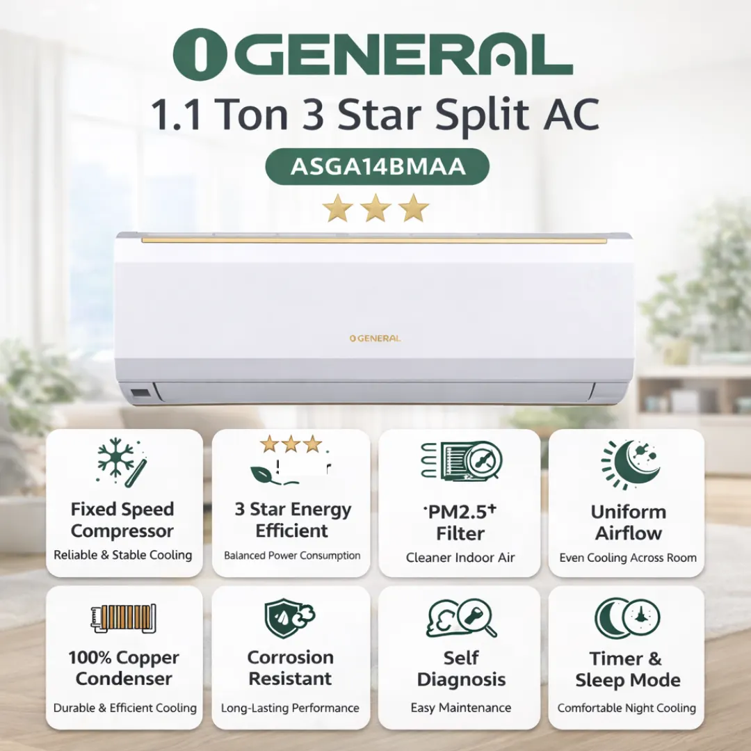 O General ASGA14BMAA, 1.1 2