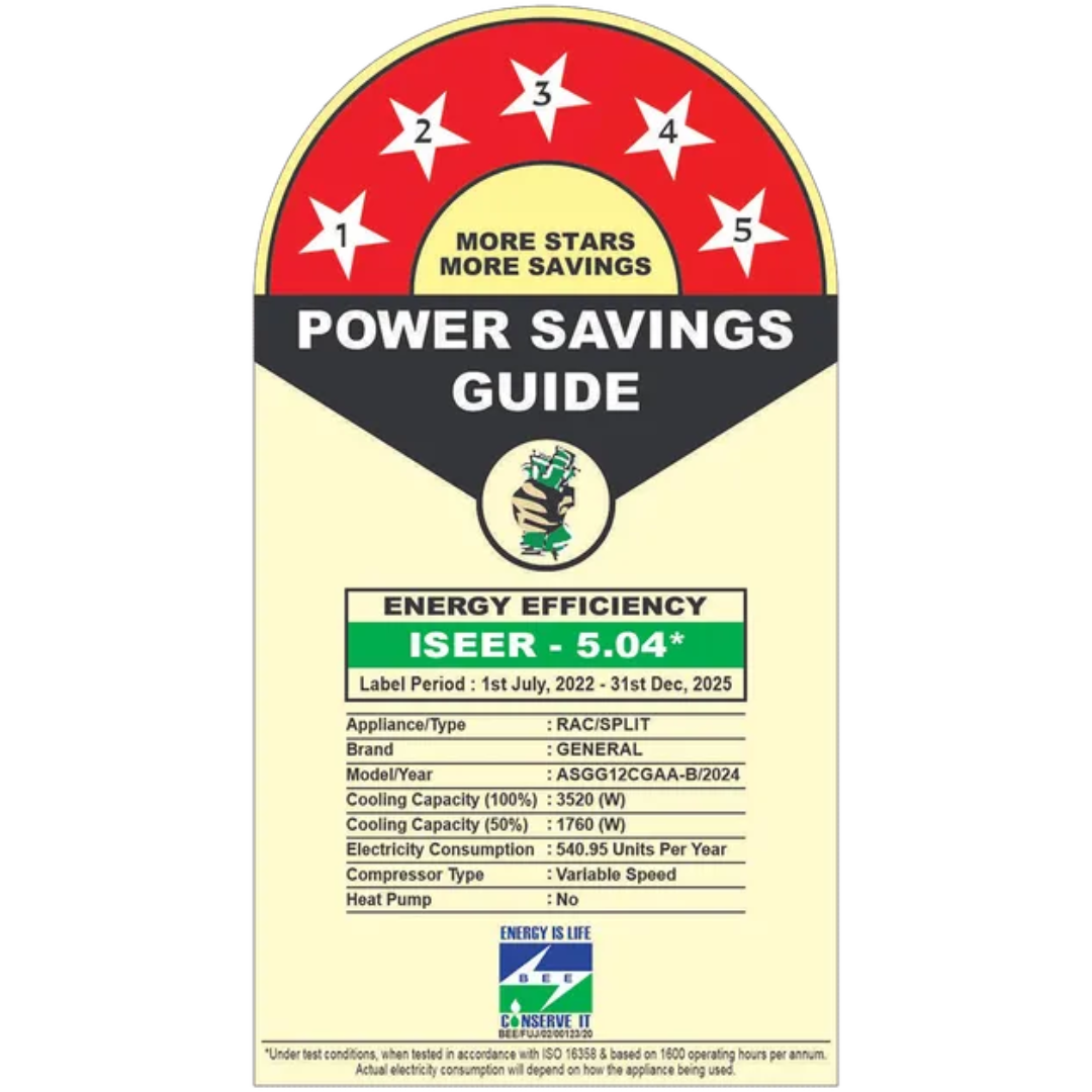 O General ASGG12CGAA-B, 1 2