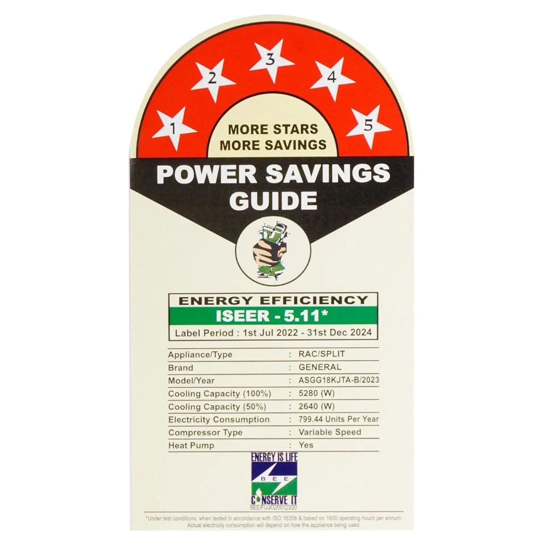 O General ASGG18KJTA-B 1.5 2