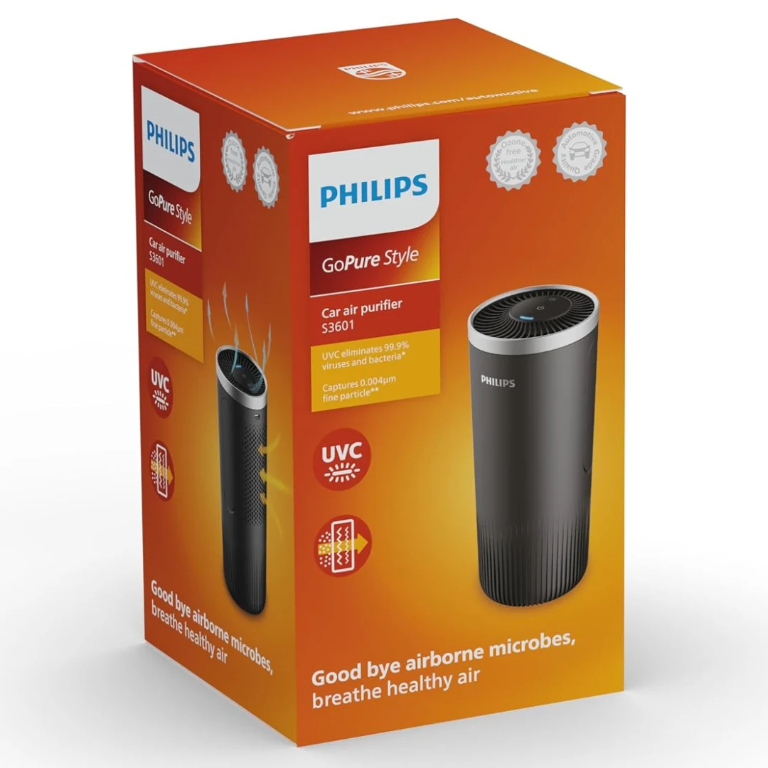 Philips S3601 car air purifier with UVC LED