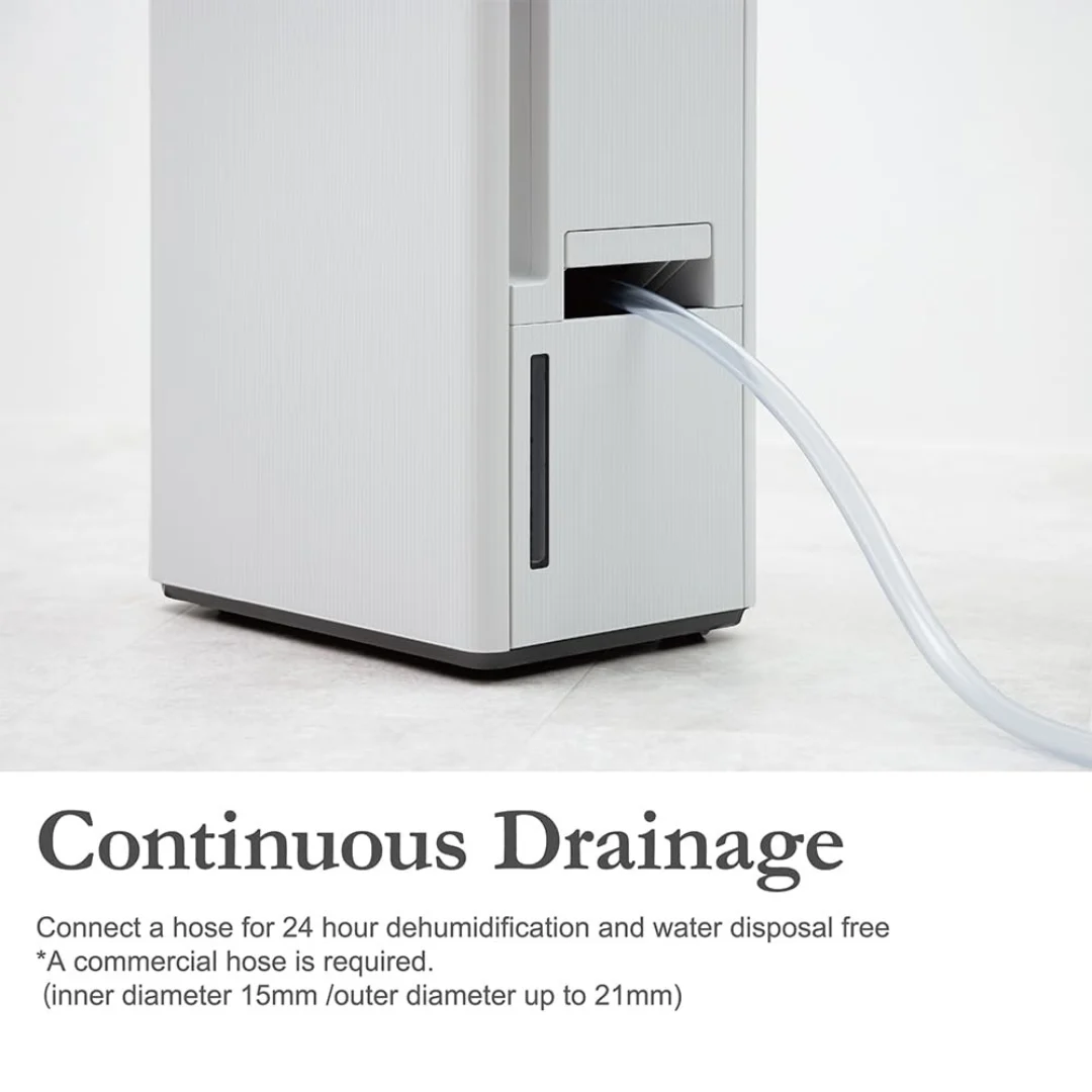Energy-efficient dehumidifier for humidity and dampness control