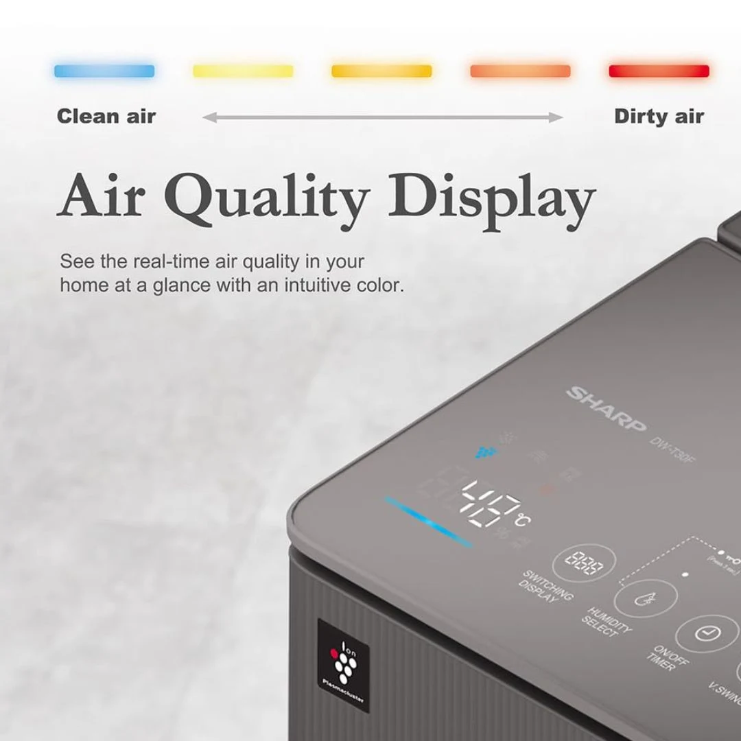 Sharp DW-T30FM-H Dehumidifier with 6