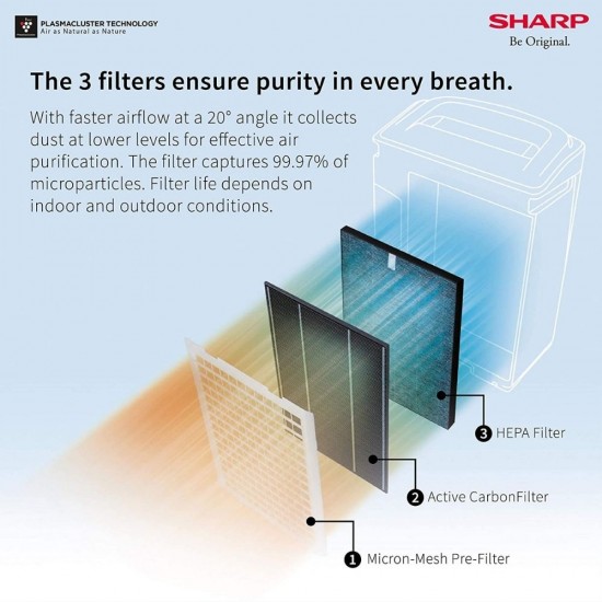 Sharp FP-J60M-W Dual Purification 4