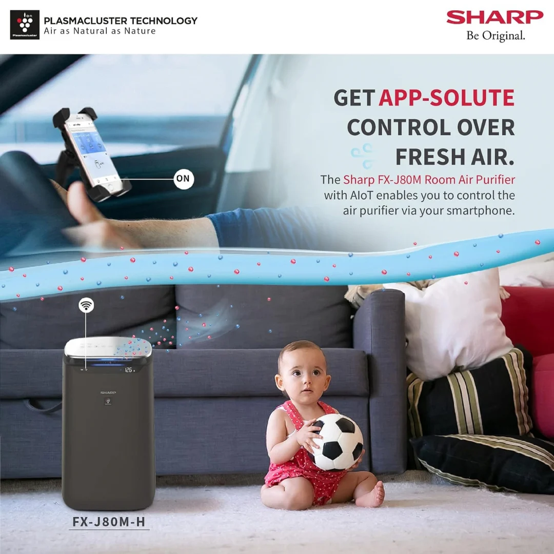 SHARP FX-J80M-H room air purifier