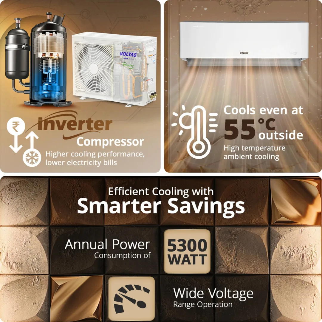 Voltas 185INV Venus Luxe 3