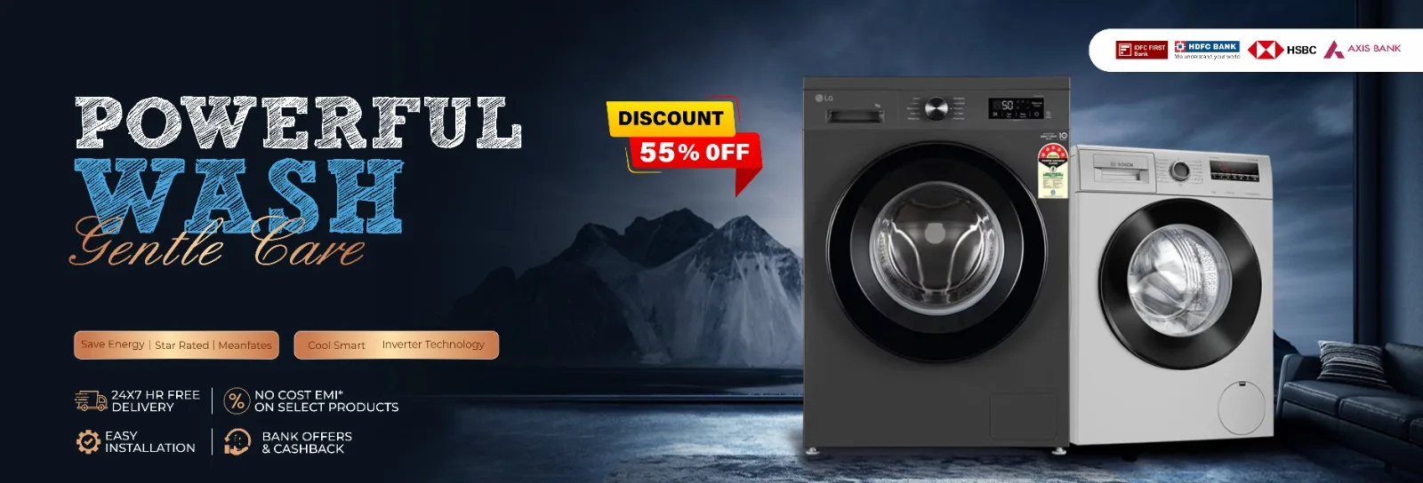 washing machine offers