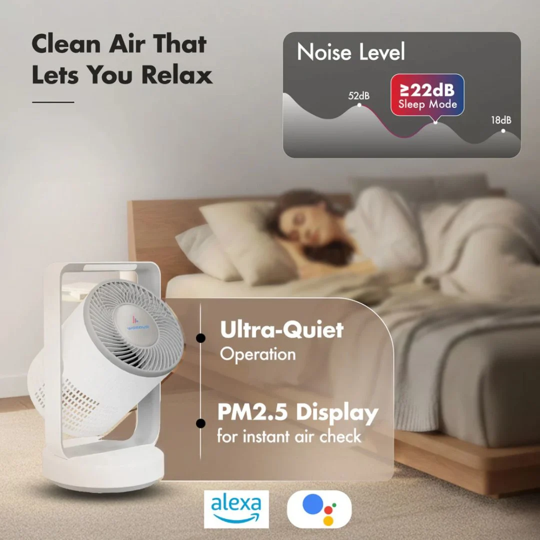 WOZOYO Pure Air PA4 with Advanced 4 Stage Filtration