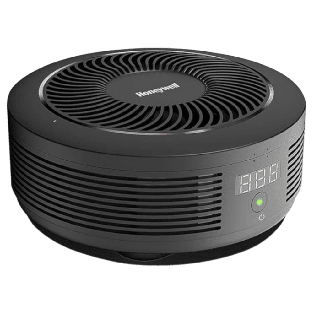 Honeywell Move Pure 4 Car Air Purifier | 3-in-1 HEPA Filtration, Removes 99.99% PM2.5/PM10, Odor & VOCs, Compact